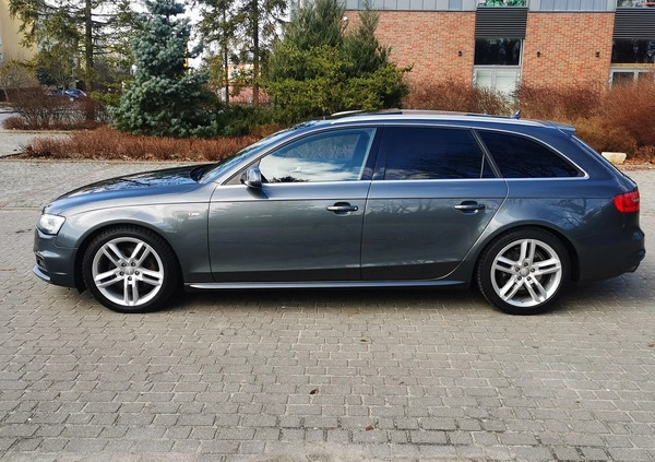 Audi A4 cena 54900 przebieg: 270000, rok produkcji 2012 z Czersk małe 407